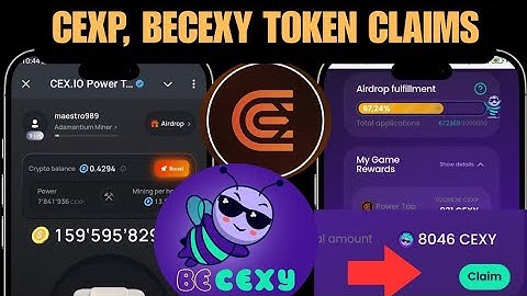 CEXP Airdrop Live Claim Guide – How To Claim Your BECEXY TOKENS.