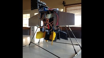 MONO-PHAN 6 - THE ULTIMATE SINGLE COPTER - SPLIT THRUST VECTOR - BATTERY AND WING TEST - VTOL