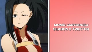 Momo Yaoyorozu s3 twixtor