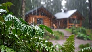 Tropical Rain on Banyan Leaves – Natural Rain Sounds (3 Hour)