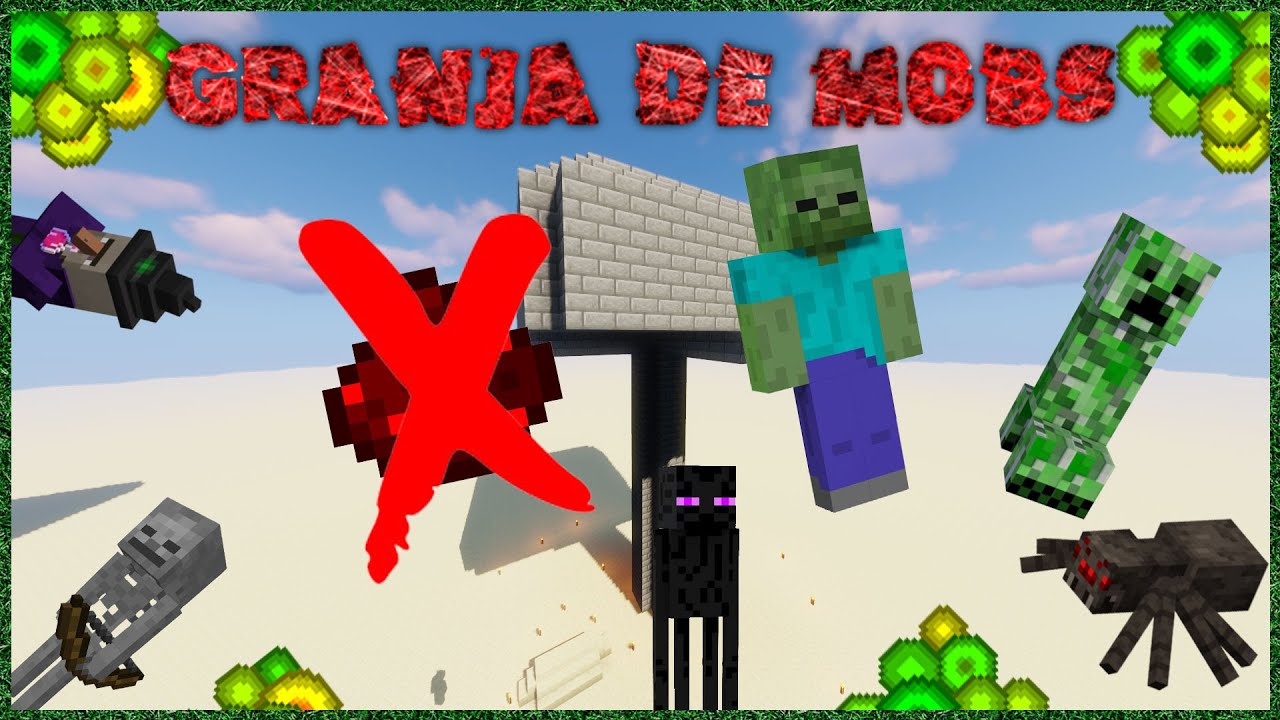 Minecraft Bedrock: GRANJA de MOBS Y EXPERIENCIA 1.16 🦴