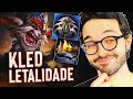 KLED DE LETALIDADE É O JEITO CORRETO DE SE JOGAR COM O CAMPEÃO!