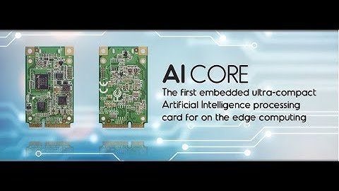 UP AI Core- image recognition on UP squared