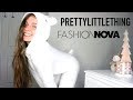 COZY TRY-ON HAUL | PLT & fashionnova