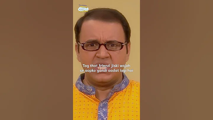 Tag that friend! #tmkoc #funny #comedy #relatable #shorts #viralvideo #kids #reels