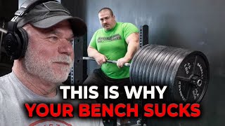 Increase Your Bench Press - 6X ALL-TIME RECORD Bench Press Holder Shares Secrets | Jimmy Kolb