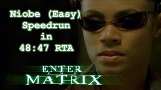 Enter The Matrix PC - Niobe Speedrun in 48:47 RTA