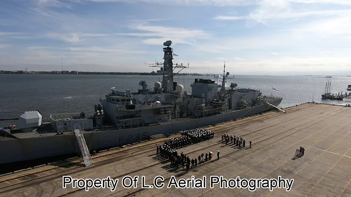 HMS MONMOUTH - 'From The Sky' - Part 1