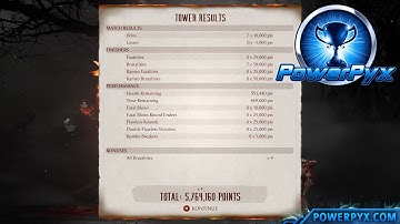 Mortal Kombat 1 - High Score, Is That Good? Trophy / Achievement Guide - Easy 5 Million Tower Score