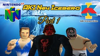 Nintendo 64 AKI Wrestling Game Iceberg Part 1