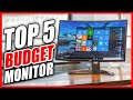 Top 5 Best Budget Monitor 2025 Best Gaming Monitor 2025 Top 5 Best Budget Monitor 2025 Best Gaming Monitor 2025