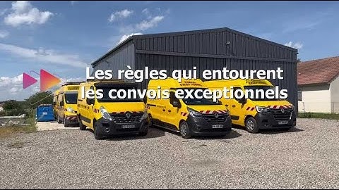 Les usagers de la route "méconnaissent les règles" concernant les convois exceptionnels