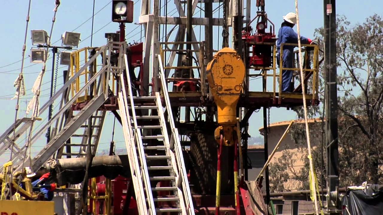 Construction's first phase focuses on oil wells - YouTube