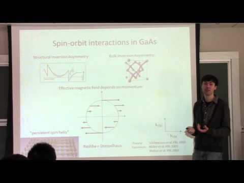 Quantum Transport, Lecture 10: Spin-Orbit Interaction