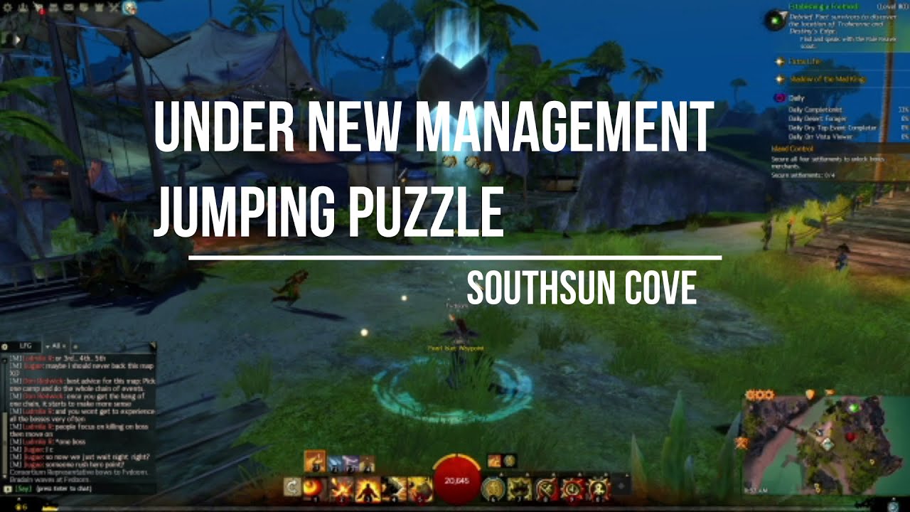 GW2 Under New Management Jumping Puzzle - Southsun Cove