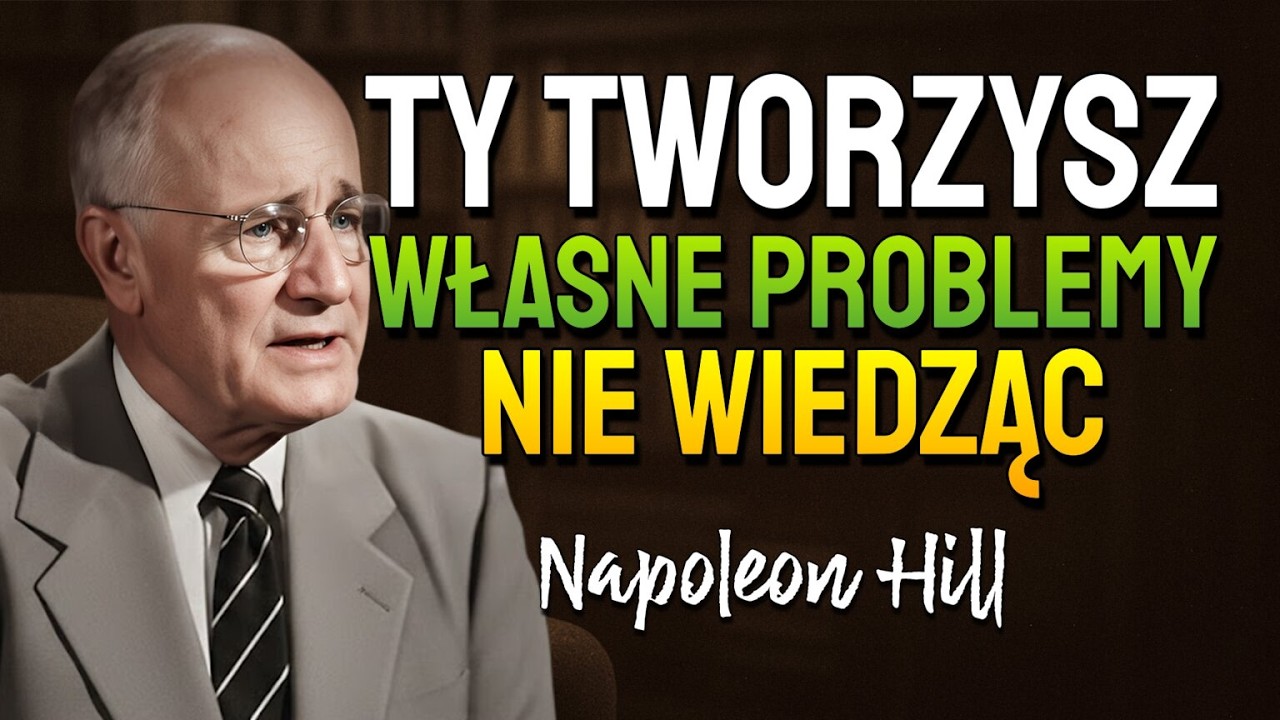 To wyjaśnia, dlaczego zawsze przyciągasz te same problemy. (Napoleon Hill)