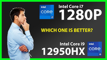 INTEL Core i7 1280P vs INTEL Core i9 12950HX Technical Comparison