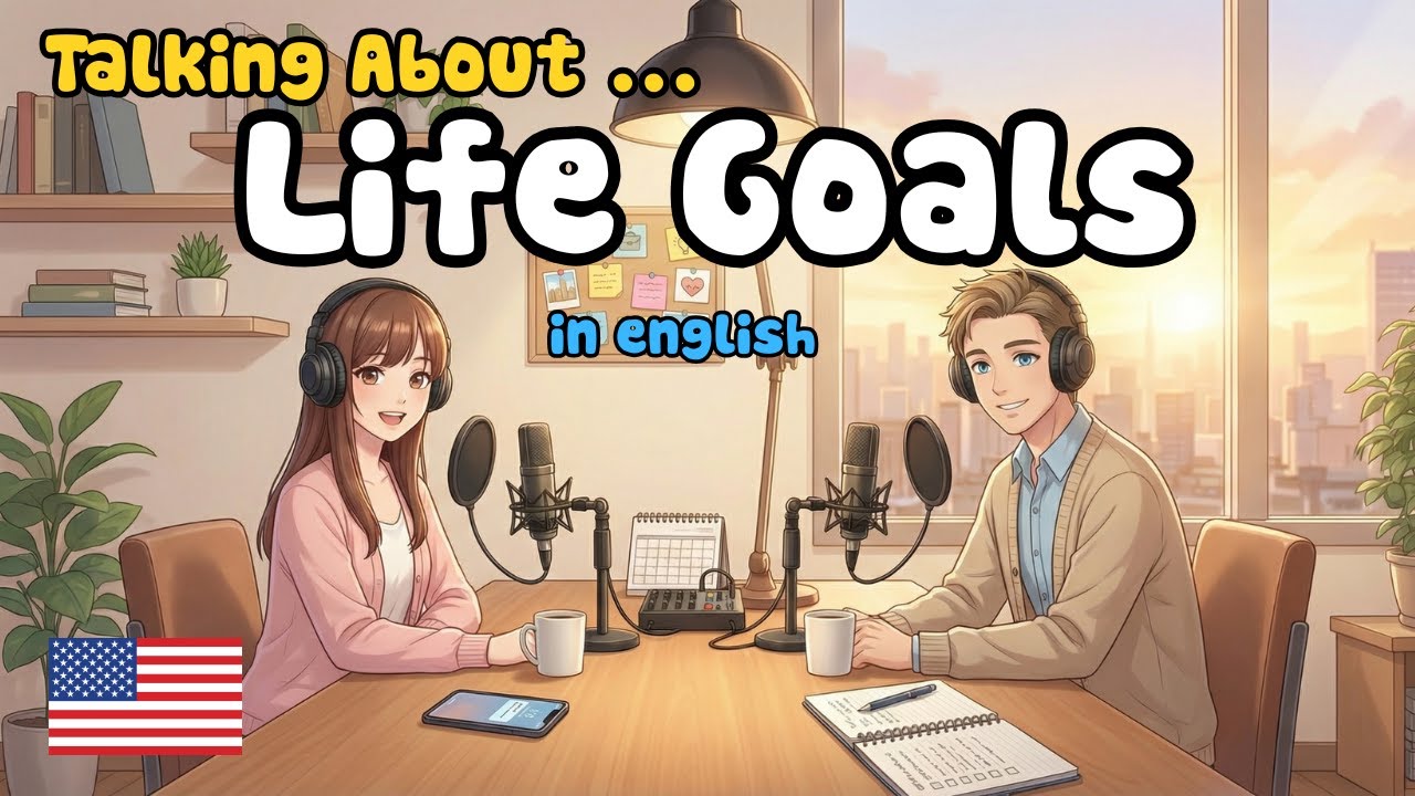 Разговор о жизненных целях на английском языке | Простая практика разговорного английского для на...
