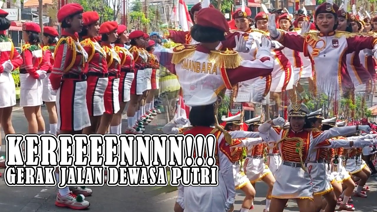 KEREN SEKALI‼️KETEMU LAGI PESERTA VIRAL || GERAK JALAN 17 KM DEWASA PUTRI