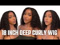 perfect back to school wig! deep curly wig install ft YWigs