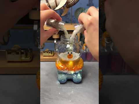 ✨Ultimate ASMR💎Diamond Painting😍#satisfying #diamondpainting #asmr #shorts #diy #art #craft #gift