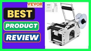VEVOR Semi-Automatic Round Labeling Machine,