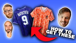 Shirt Hunter and Collector shares his TOP TIPS w @jorysfootballshirtcollection