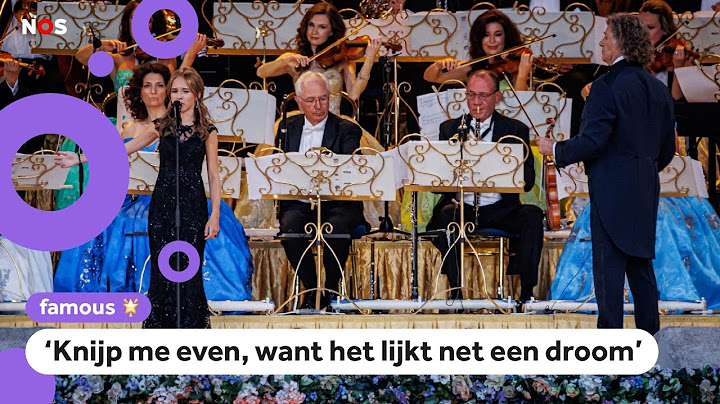 Optreden van Emma (15) bij André Rieu gaat viral