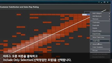 SAS Visual Analytics - 상관관계 분석