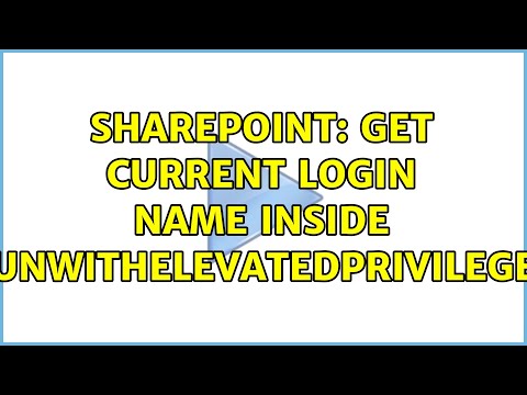 Sharepoint: Get current Login Name inside RunWithElevatedPrivileges (3 Solutions!!)