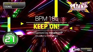 [PUMP IT UP XX] Keep On! D21 (pre D22 → D21)