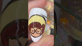Daria Nails 👓 90s Nostalgia + Face Mapping! #shorts #nailart