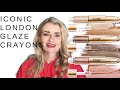 Iconic London Dual Ended Eyeshadow Blaze Crayon Review and Tutorial; Nectar, Champagne and Volcanic