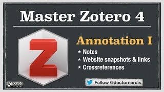 Zotero Tutorial: Notes, Links, & Cross References