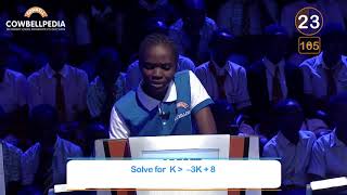 Young lady absolutely kills it in Nigerian Maths Competition! screenshot 2