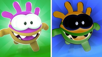 Om Nom Run 🐻 vs Reverse Colour Run walkthrough , iOS Android New Update ( part : 1491 )