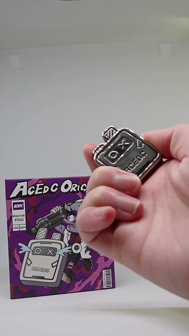 ●ACEdc Rabbot チタン製 フィジェット トイ● ACEdc Rabbot Cute Push Slider Fidget Spinner Cube Desk