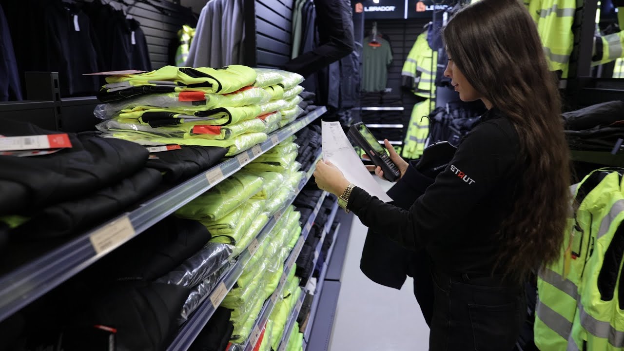 BxLogistics hos Staut Arbeidsklær