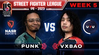 Punk (Cammy) vs. Vxbao (JP) -  Bo5 - Street Fighter League Pro-US 2023 Week 5