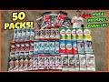 Opening 50 packs of baseball cards i pulled a huge prospect parallel