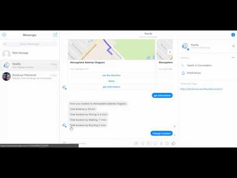 Facebook-chatBot--NearBy php