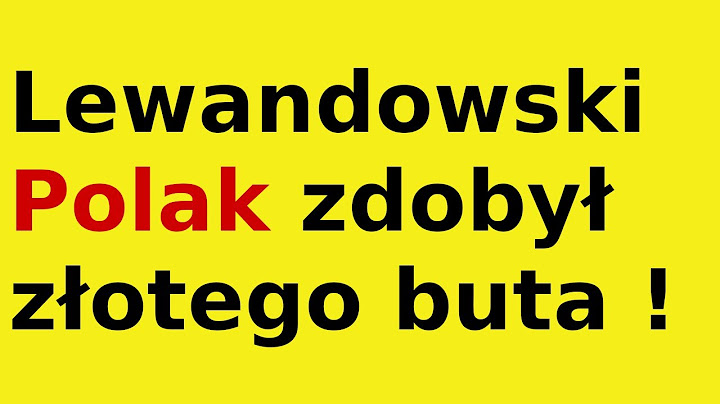 Lewandowski Polak zdobył złotego buta !