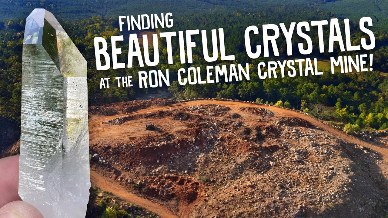 Находим кристаллы в кристальной шахте Рона Коулмана!!