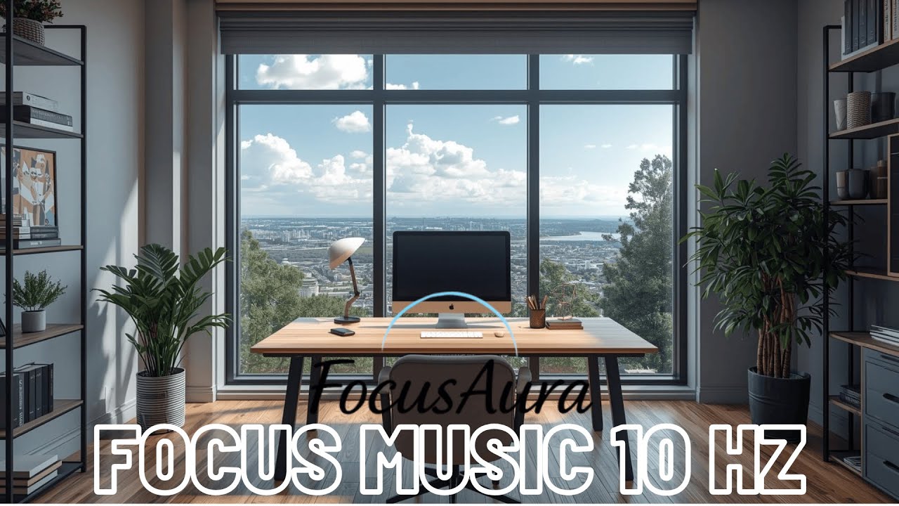 10Hz Work Music: Your 'Ideal Workspace' for 'Intense Focus'