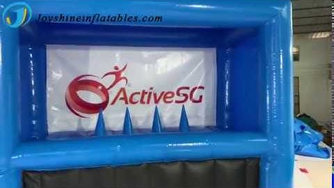 Inflatable archery hoverball tag game
