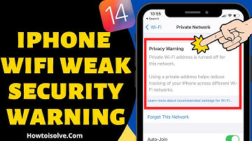iOS 18: Fix iPhone Weak Security Wi-Fi on iPad, Apple Watch [Privacy Warning Message]