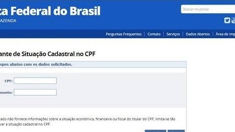 Consulta básica CPF FREE