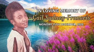 Cemetery Service of the Late Gail Sydney-Francois