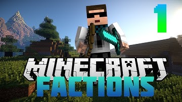 Minecraft FACTION Server Lets Play - The Beginning - Ep 1