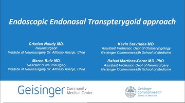 Endoscopic Endonasal Transpterygoid Approach